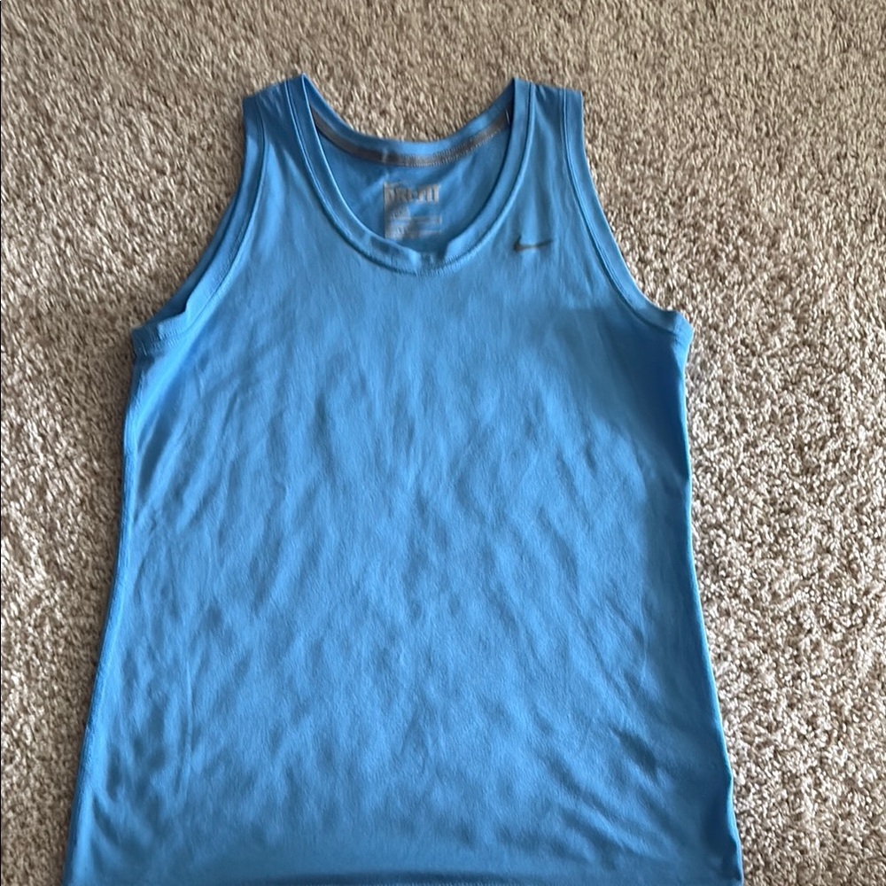 Nike Women's Blue Tank Top